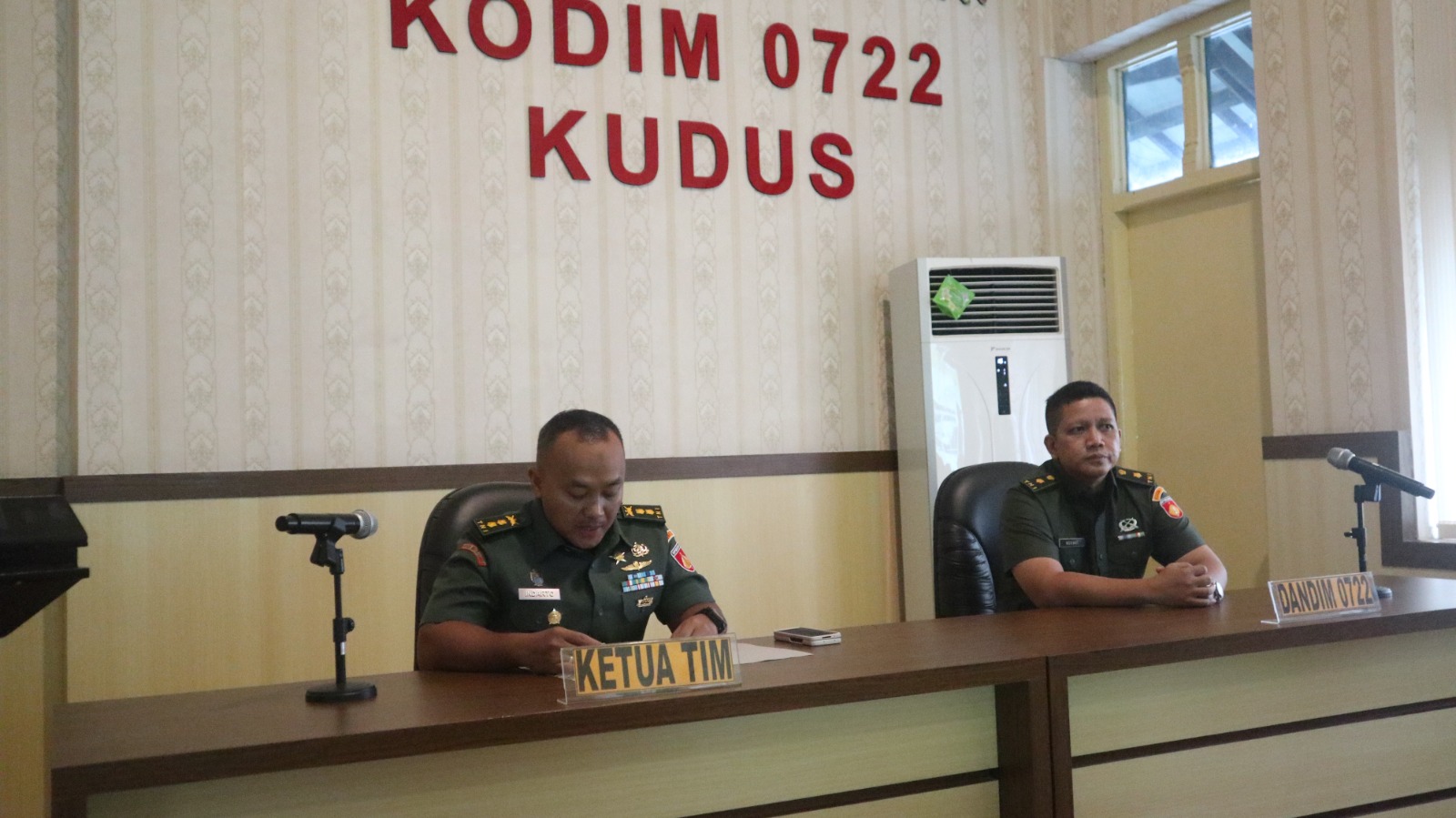 Tim Penilaian Lomba Sejati Korem 073/Makutarama Tiba Di Kodim 0722/Kudus